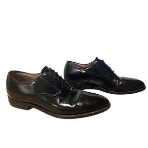 Johnston & Murphy Melton Cap Toe Oxford Mens Size 9.5 Formal Business Work Shoes